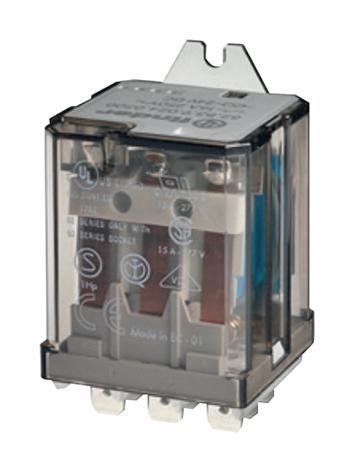 628281100300 POWER RELAY, DPST-NO, 110VAC, 16A, PANEL FINDER