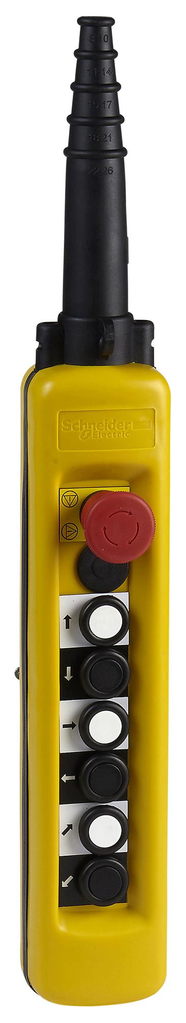 XACA67141 PENDANT SW, 3PST-NC/SPST-NO, 7WAY, 3A SCHNEIDER ELECTRIC