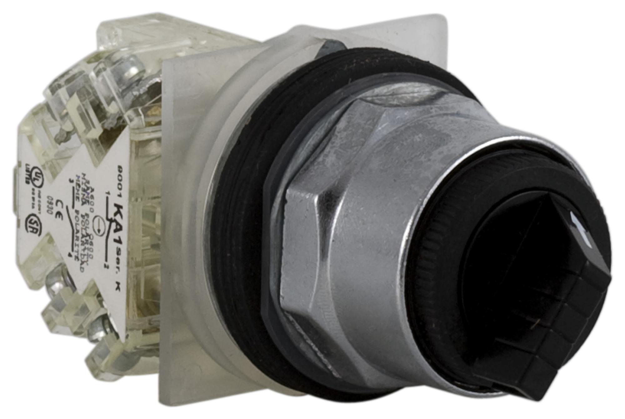 9001KS11BH13 SELECTOR SWITCH, 2POLE, 10A, 600V SCHNEIDER ELECTRIC