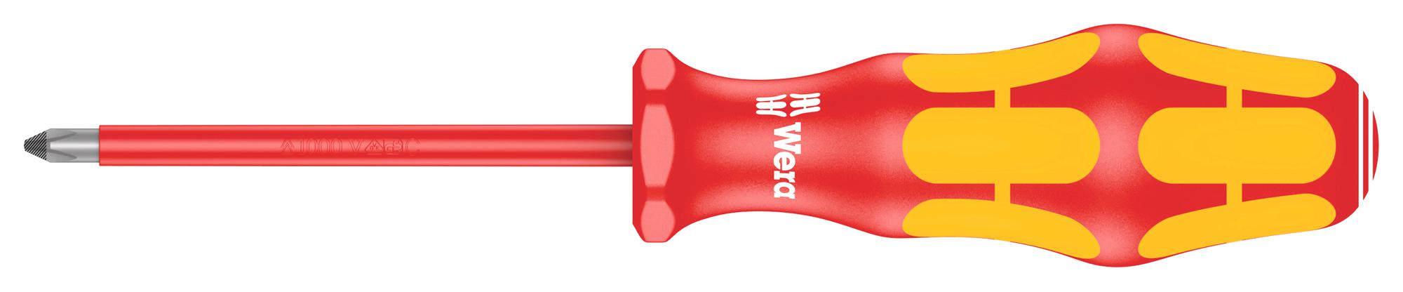 6152 SCREWDRIVER, VDE, PHILLIPS NO.1X80MM WERA