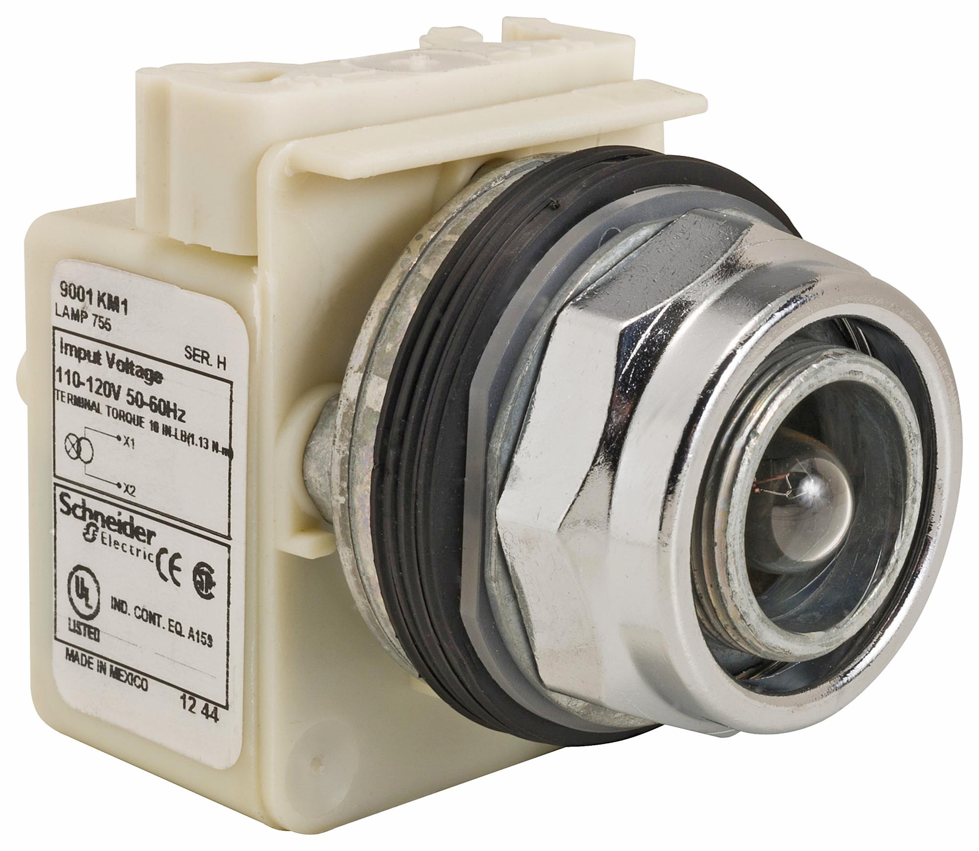 9001KP1 PILOT LIGHT TRANSFORMER, 30MM, 120V SCHNEIDER ELECTRIC