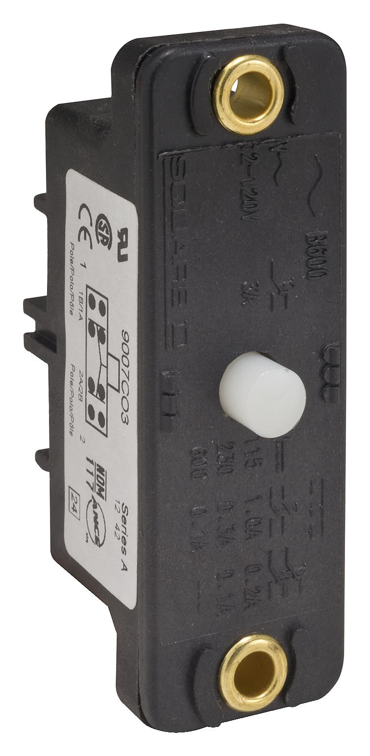 9007CO3 LIMIT SW, PLUNGER, DPDT-DB, 3A, 120V SCHNEIDER ELECTRIC