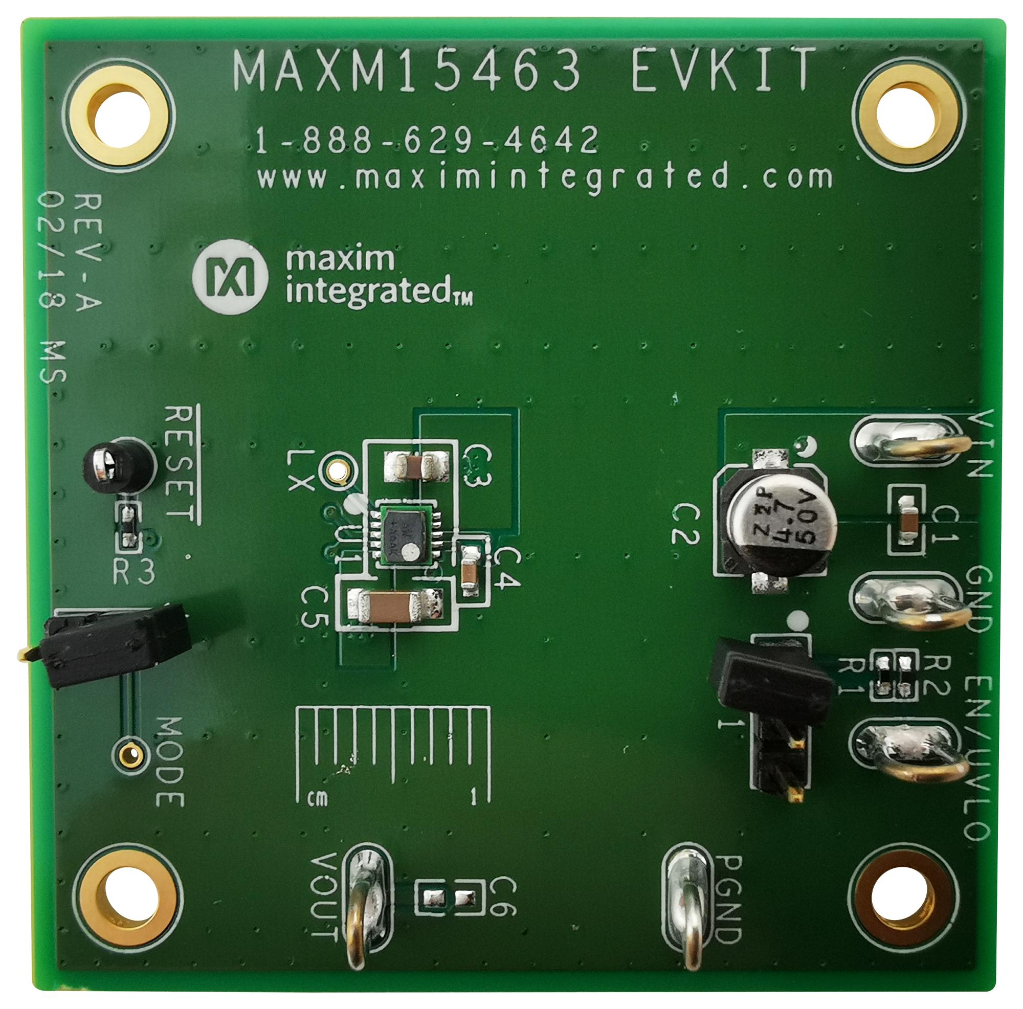 MAXM15463EVKIT# EVAL KIT, SYNC BUCK CONVERTER MAXIM INTEGRATED / ANALOG DEVICES