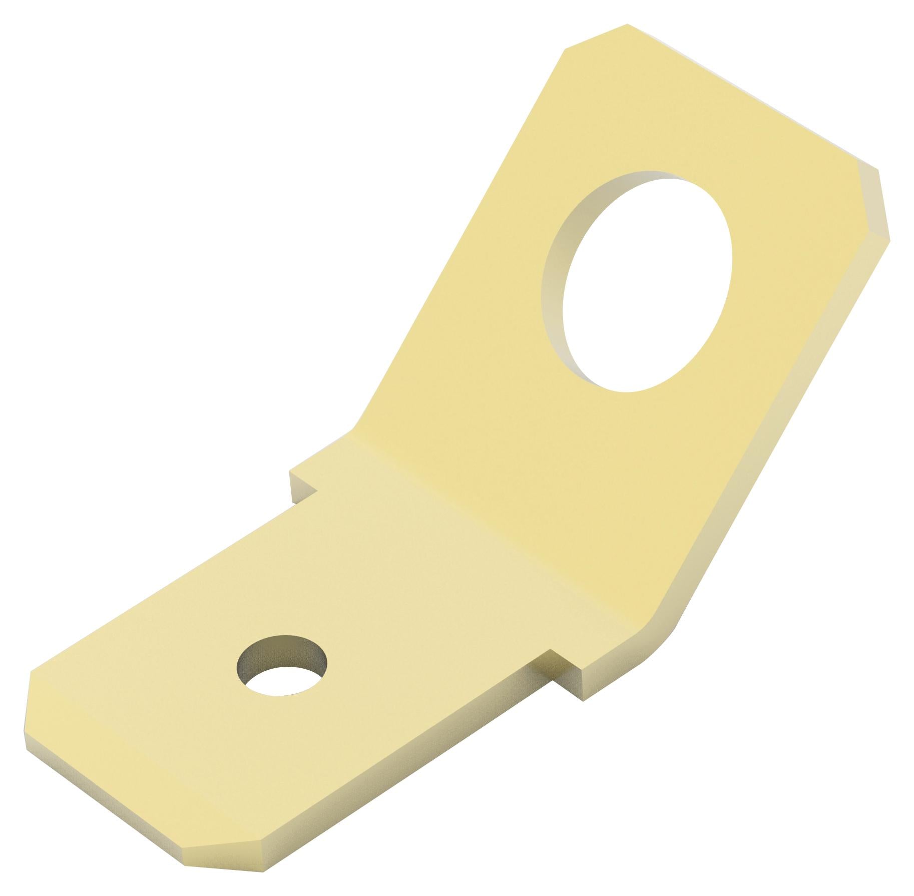 181949-1 TERMINAL, PCB, 4MM, BRASS AMP - TE CONNECTIVITY