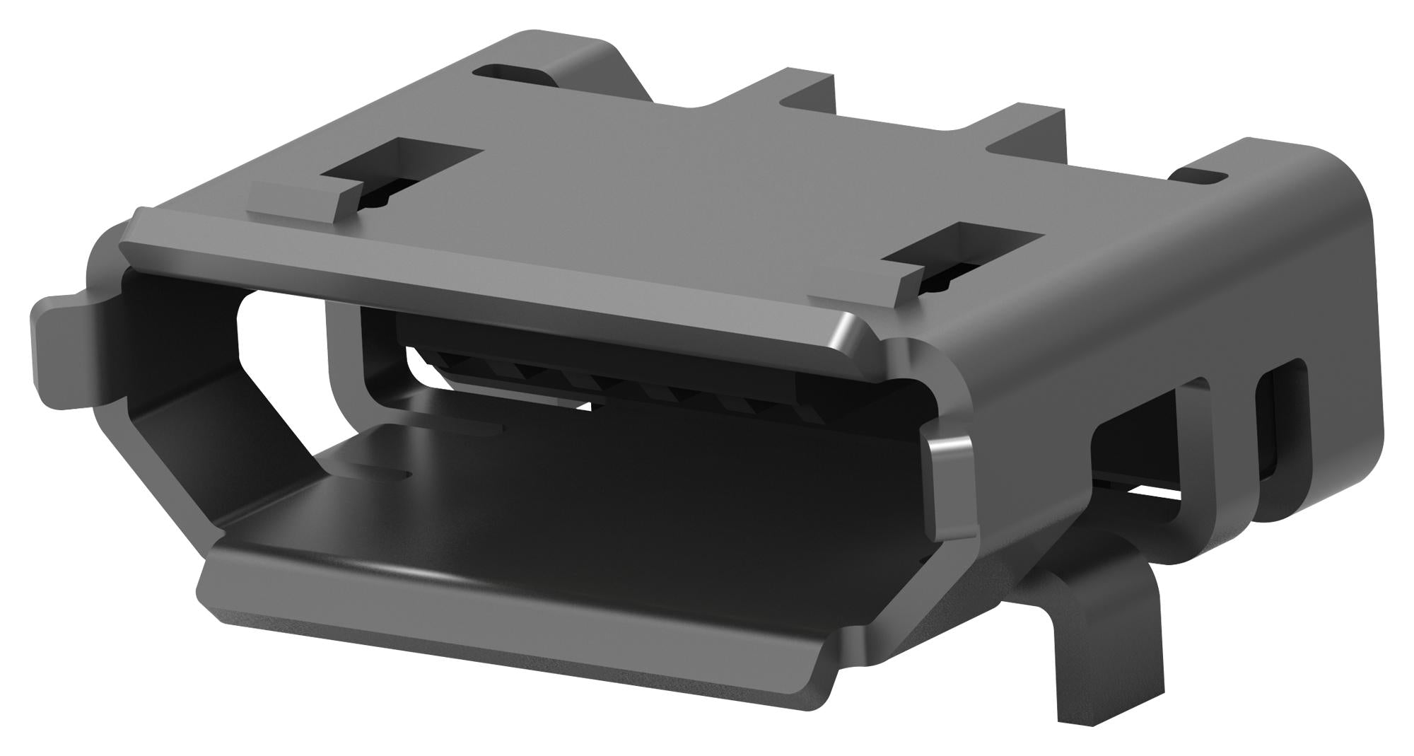 2013499-1 MICRO USB CONN, 2.0 TYPE B, RCPT, SMT AMP - TE CONNECTIVITY