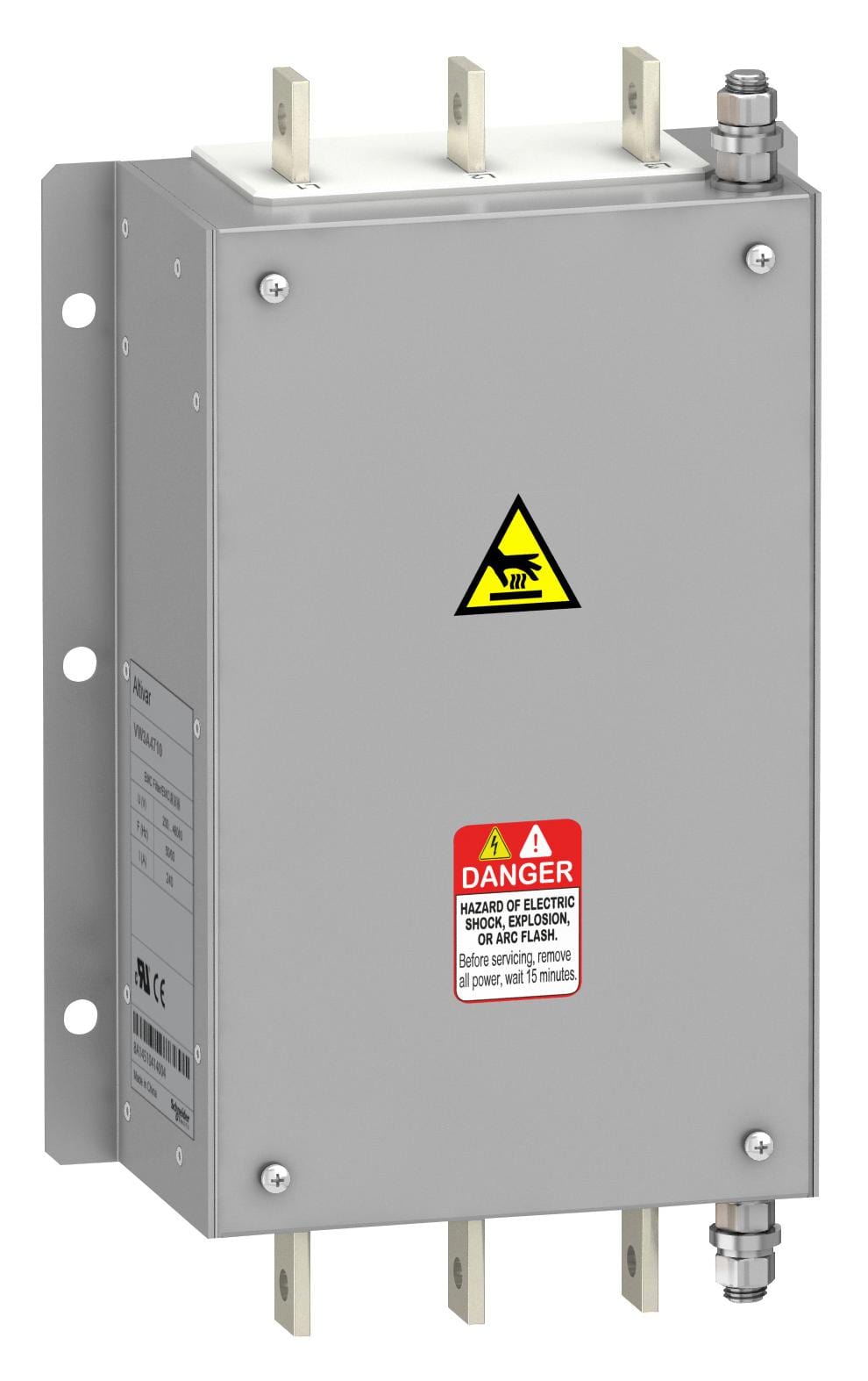 VW3A4710 EMC INPUT FILTER, VAR SPEED DRIVE, 305A SCHNEIDER ELECTRIC