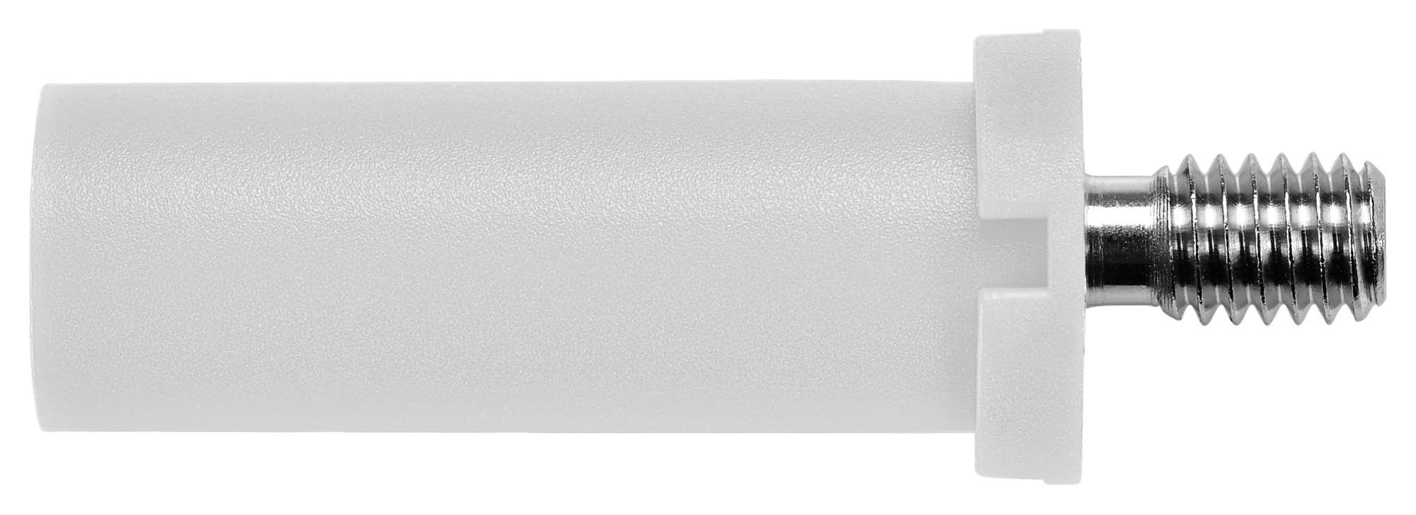 SFK 8465 NI / M4 / 7 / WS CONN, BANANA, PLUG, 32A, WHITE SCHUTZINGER