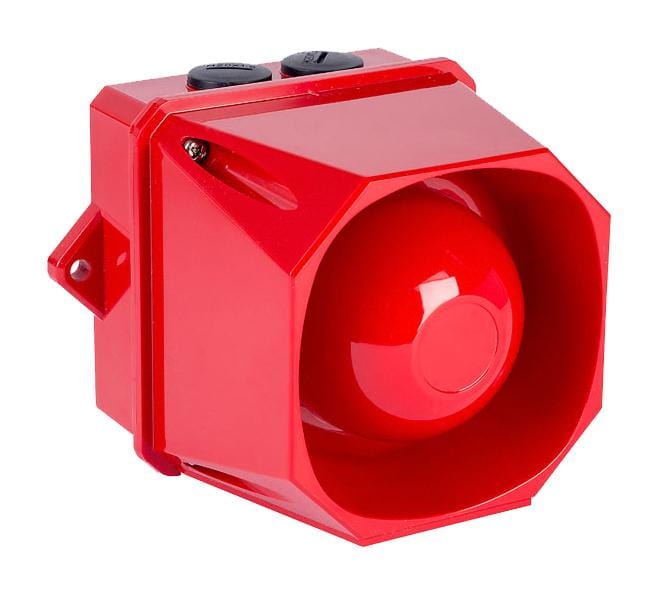 X10/CE/MNH/R1/10-60 VAC-DC SOUNDER/BEACON, MINI RED 10-60 VAC-DC FULLEON