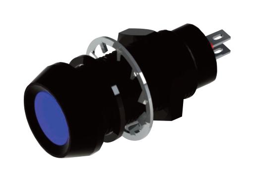 692-930-23 PANEL INDICATOR, BLUE, 12.7MM, 28VDC MARL