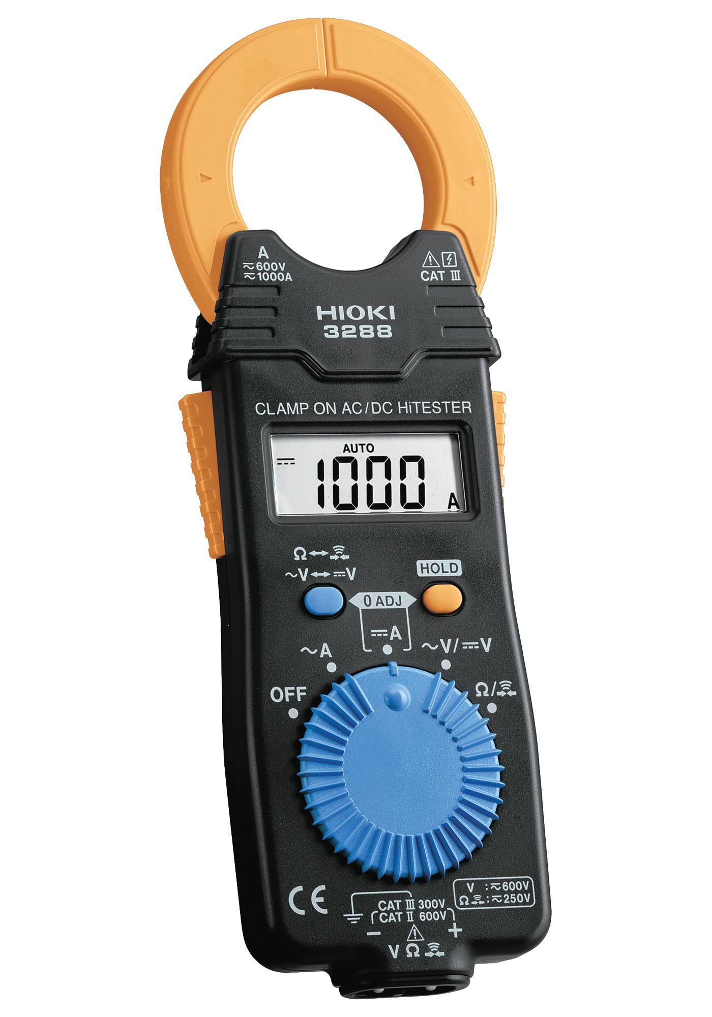 3288 DIGITAL & ANALOG CLAMP TESTER, 1KA HIOKI