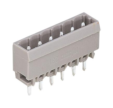 231-137/001-000 TERMINAL BLOCK, HEADER, 7WAY, TH WAGO