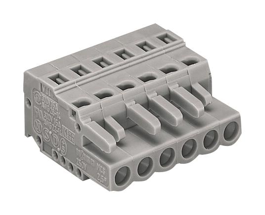 231-110/026-000 1-CONDUCTOR FEMALE PLUG WAGO