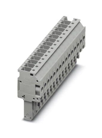 UP 4/15 TERMINAL BLOCK, PLUGGABLE, 15WAY, GREY PHOENIX CONTACT
