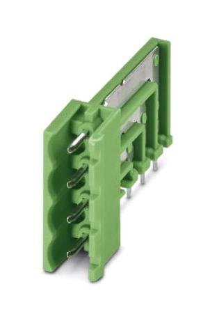MSTBO 2,5/ 4-GR-5,08 TERMINAL BLOCK, HEADER, R/A, 4WAY, TH PHOENIX CONTACT