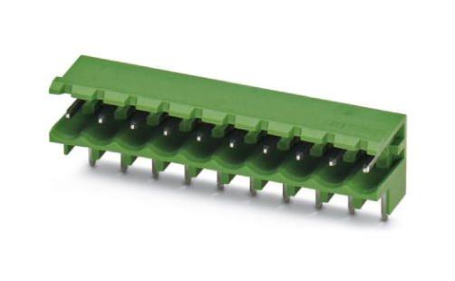MSTBW 2,5/ 4-G BN 3CR 1,3,4 TERMINAL BLOCK, HEADER, 4WAY, TH R/A PHOENIX CONTACT