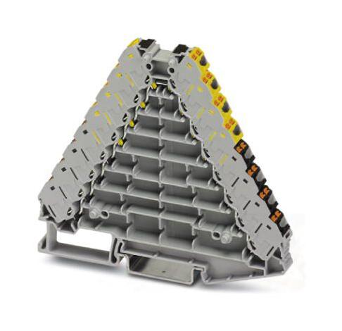 PTRV 8-FE /YEBK POTENTIAL DISTRIBUTOR, 32WAY, 14AWG, GRY PHOENIX CONTACT
