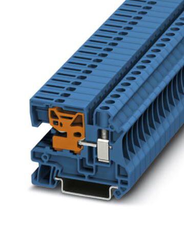 UTN 6 DIN RAIL TB, N DISCONNECT, 1WAY, 8AWG PHOENIX CONTACT