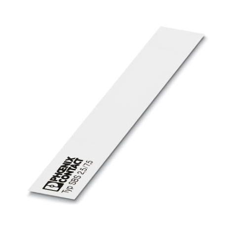 SBS 2,5/7,5 MARKER CARD, BLANK, 7.5MM, WHITE, TB PHOENIX CONTACT