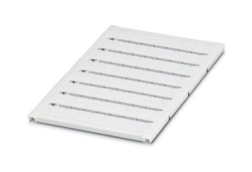 UC-TM 8 CUS MARKER SHEET, BLANK, 8.2MM, WHITE, TB PHOENIX CONTACT