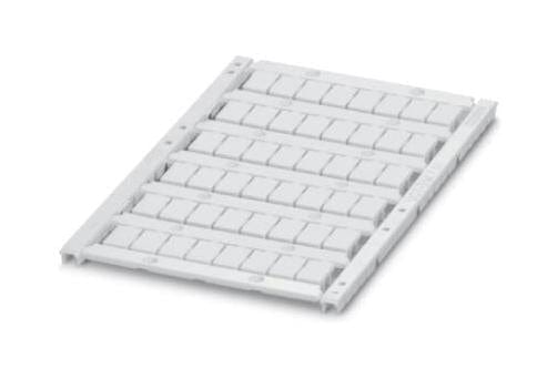 UCT-TM 7,62 MARKER SHEET, BLANK, 7.62MM, WHITE, TB PHOENIX CONTACT