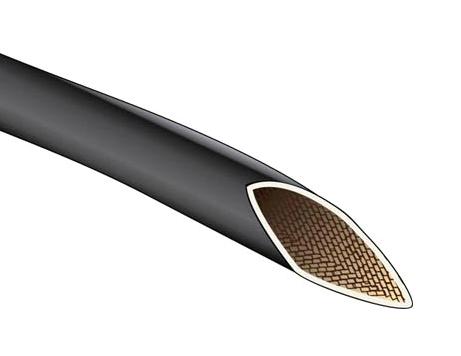 PF20024 NA001 BRAID SLEEVE, 0.51MM, NATURAL, 305M ALPHA WIRE