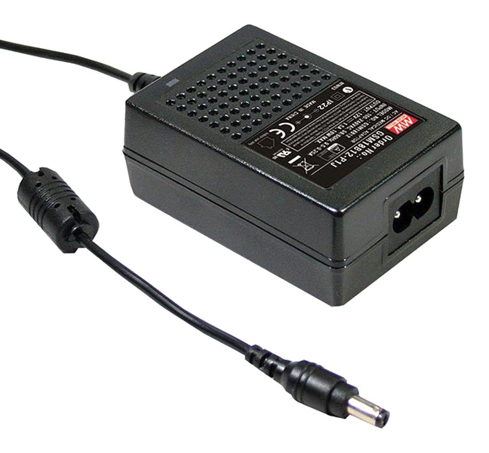 GSM36B09-P1J ADAPTER, AC-DC, 9V, 4A MEAN WELL