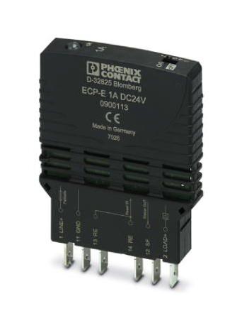 ECP-E 1A ELECTRONIC CKT BREAKER, 1A, 24VDC, 1P PHOENIX CONTACT