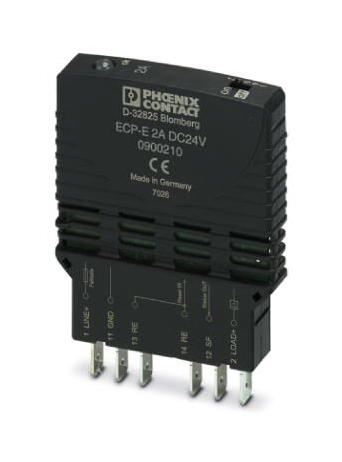 ECP-E 2A ELECTRONIC CKT BREAKER, 2A, 24VDC, 1P PHOENIX CONTACT