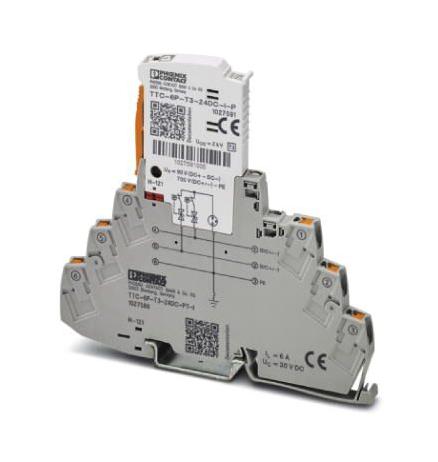 TTC-6P-T3-24DC-PT-I SURGE PROTECTOR, 1KA, 30VDC PHOENIX CONTACT