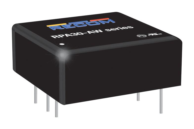 RPA50S-4812SW/P DC-DC CONVERTER, 12V, 4.2A RECOM POWER