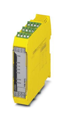 PSR-SCP-24DC/MXF2/4X1/2X2/B SAFETY RELAY, 4PST, 24VDC, 6A, DIN RAIL PHOENIX CONTACT