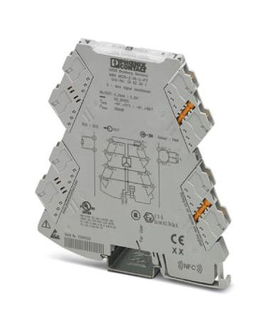 MINI MCR-2-I0-U-PT SIGNAL CONDITIONER, 1 -CH, DIN RAIL PHOENIX CONTACT