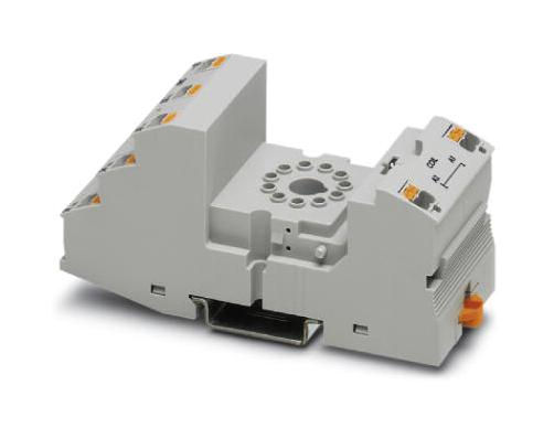 RIF-3-BPT/3X21 RELAY SOCKET, 250V, DIN RAIL PHOENIX CONTACT