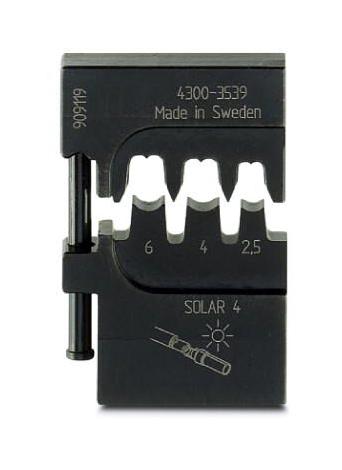 CRIMPFOX-M SR 6-2/DIE CRIMP TOOL DIE, MC4 SOLAR CONNECTOR PHOENIX CONTACT
