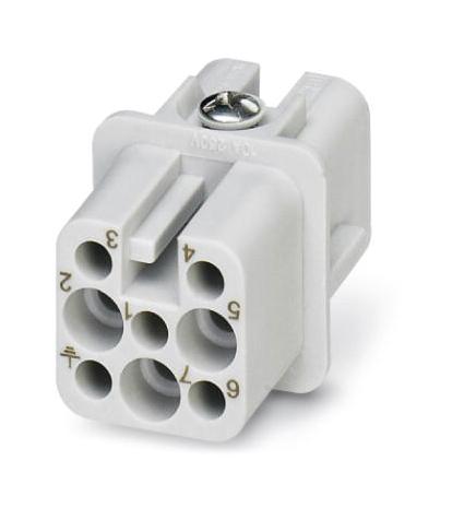 HC-D 7-I-CT-F CONTACT INSERT, 7+PE, D7, CRIMP PHOENIX CONTACT