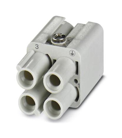 HC-Q03-I-CT-F CONTACT INSERT, SOCKET, 3+PE, D7, CRIMP PHOENIX CONTACT