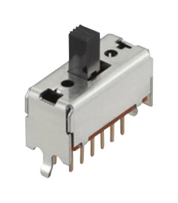 SSSF040800 SLIDE SWITCH, 4PDT, 0.1A, 30V, THT ALPS ALPINE