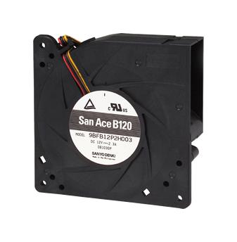 9BFB24P2H003 BLOWER, CENTRIFUGAL, 1.6M3/MIN, 62DBA SANYO DENKI