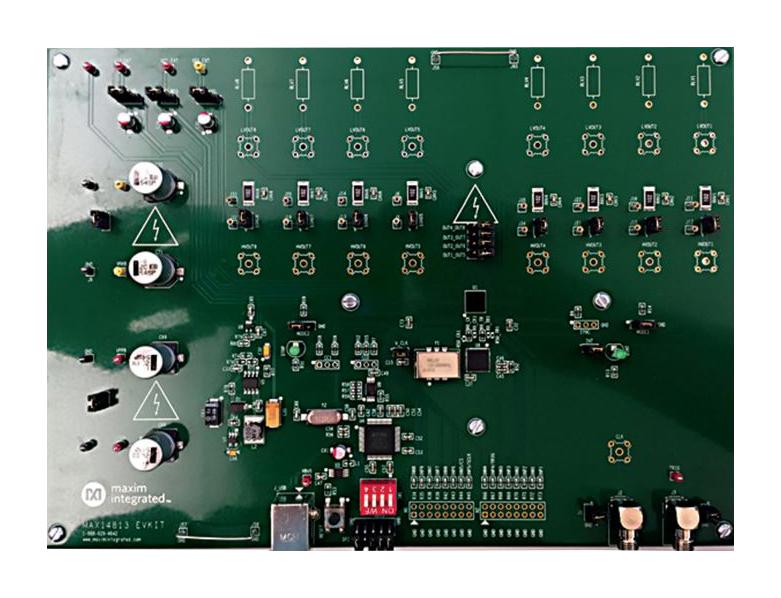 MAX14813EVKIT# EVAL KIT, ULTRASOUND TRANSMITTER/PULSER MAXIM INTEGRATED / ANALOG DEVICES