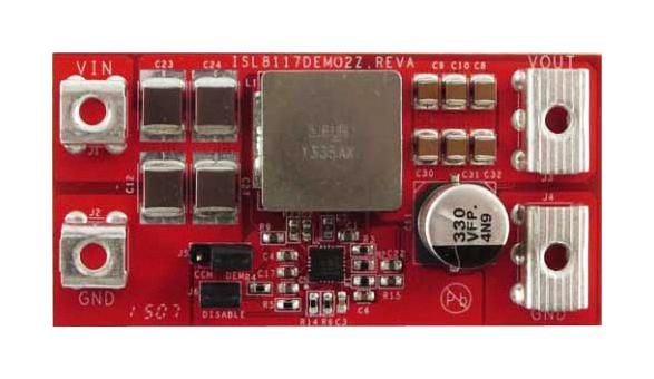 ISL8117DEMO2Z DEMO BOARD, SYNC BUCK CONTROLLER RENESAS