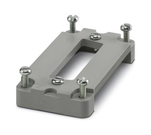 HC-B 16-ADP/1 DSUB 37 ADAPTER PLATE, PA, GREY PHOENIX CONTACT