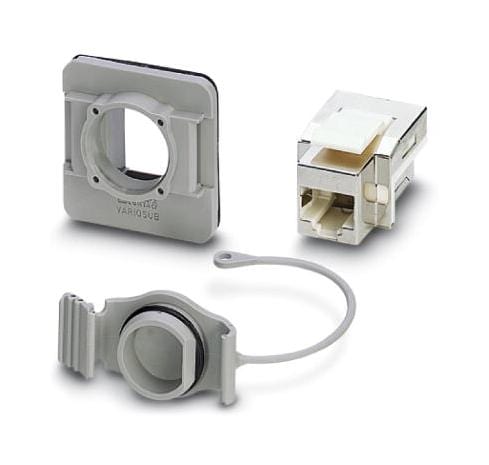 VS-08-SET-MOD-1-R/5-BU-BU/SD-F ETHERNET PANEL MOUNTING FRAME PHOENIX CONTACT