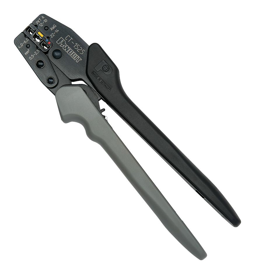 CT-1525 HAND CRIMP TOOL, 22AWG TERMINAL/SPLICE PANDUIT