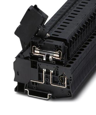 ST 4-HESI (6,3X32) TERM BLK, FUSED, 2WAYS, 6.3X32, 6MM2 PHOENIX CONTACT