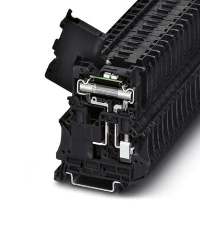 UT 6-HESILA 250 (6,3X32) TERM BLK, FUSED, 2WAYS, 6.3X32, 10MM2 PHOENIX CONTACT