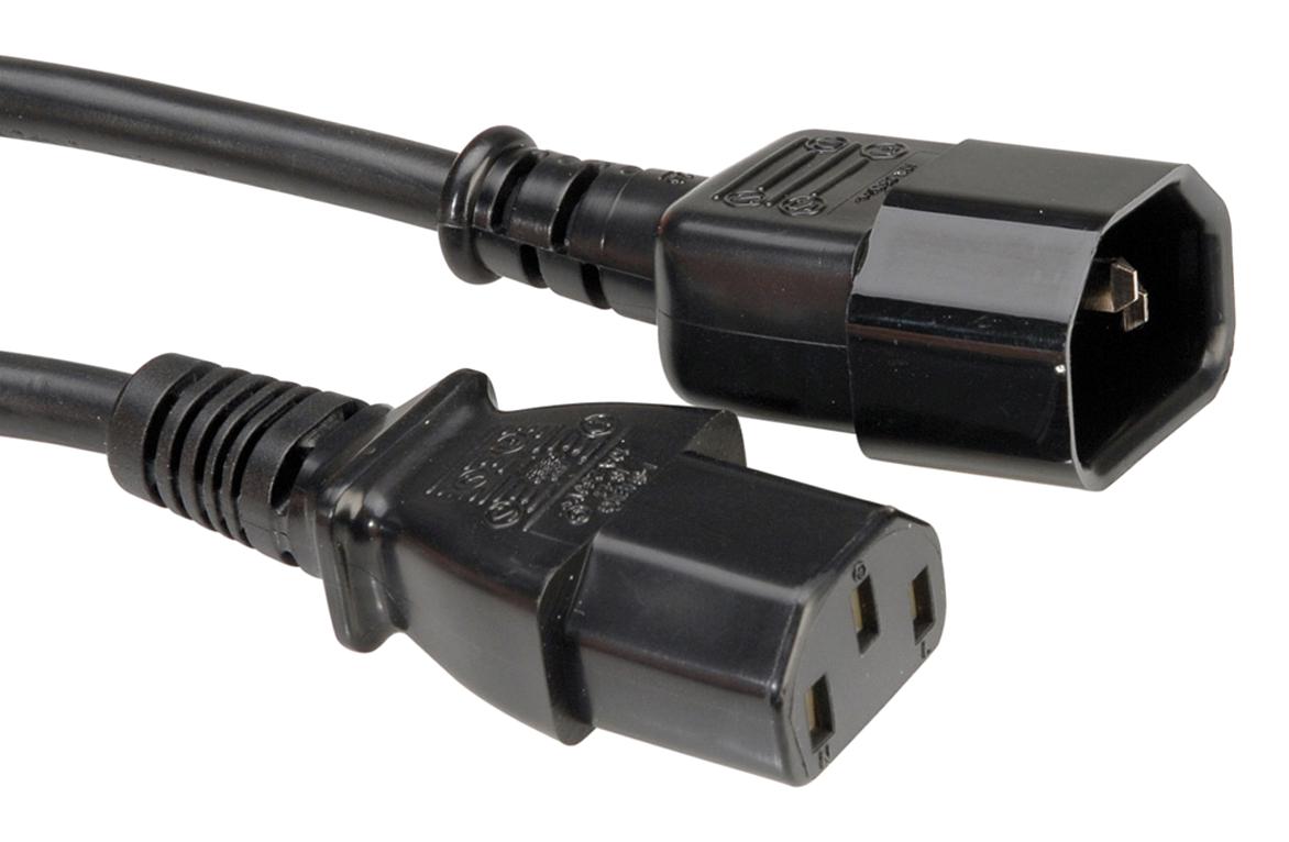 19.08.1515 POWER CORD, IEC 60320 C14 - C13, 1.8M ROLINE