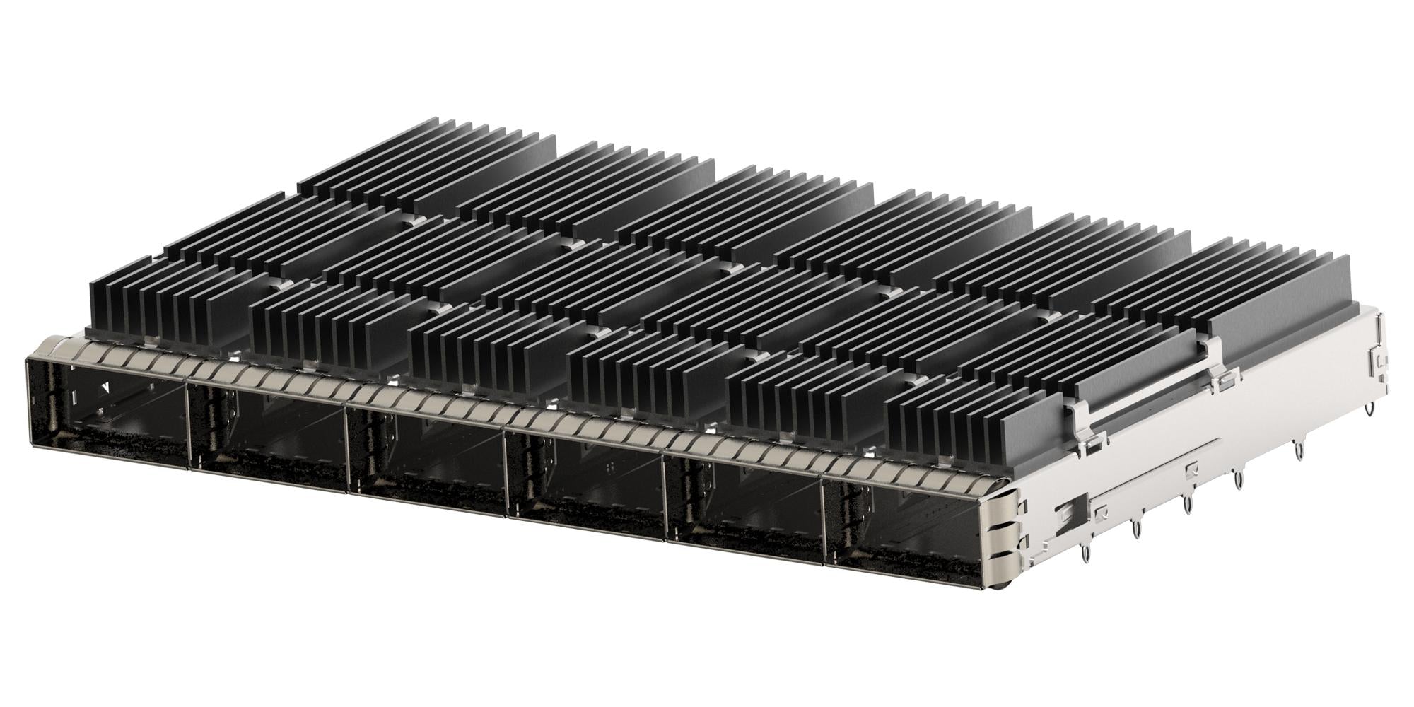 2342891-2 CAGE ASSEMBLY, SAN HS, 6PORT, PRESS-FIT TE CONNECTIVITY