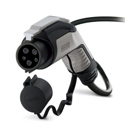 EV-T1G2K-1AC15A-4,0M14ASBK01 AC CHARGING CABLE, 4M, 250VAC, 15A, BLK PHOENIX CONTACT