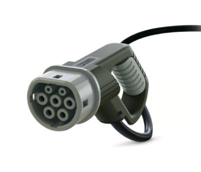 EV-T2M3C-1AC20A-4,0M2,5ESBK00 AC CHARGING CABLE, 4M, 250VAC, 20A, BLK PHOENIX CONTACT
