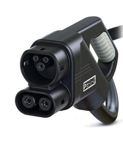 EV-T2M4CC-DC125A-3,0M50ESBK00 DC CHARGING CABLE, 3M, 1KV, 125A, BLK PHOENIX CONTACT